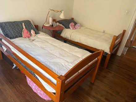 Photo of free two twin bed frames (or bunk) (Old Town) #2