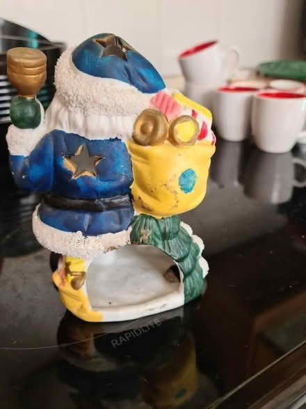 Photo of free Father Christmas table tea light holder (Henley-on-Thames RG9) #2