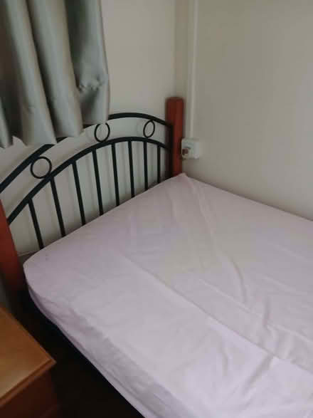 Photo of free Bed frame + mattress (Serangoon) #1