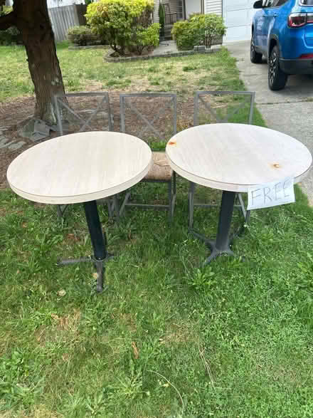 Photo of free Table and chair (Burquitlam) #1