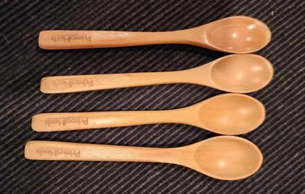 Photo of free Four small wooden spoons (Colfax & Quebec area) #1