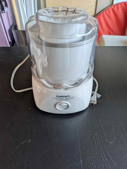 Photo of free Cuisinart Ice cream maker (Aloha) #1