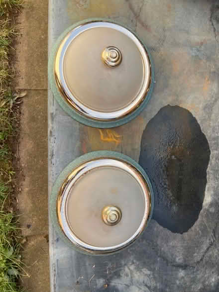 Photo of free Pair of ceiling light fittings (Clapham MK41) #1
