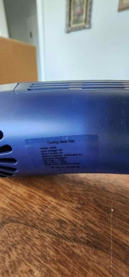 Photo of free Rechargeable neck fan (Colfax & Quebec area) #1