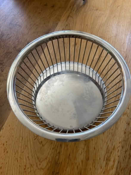 Photo of free Stainless round bread basket (NW Evanston) #1