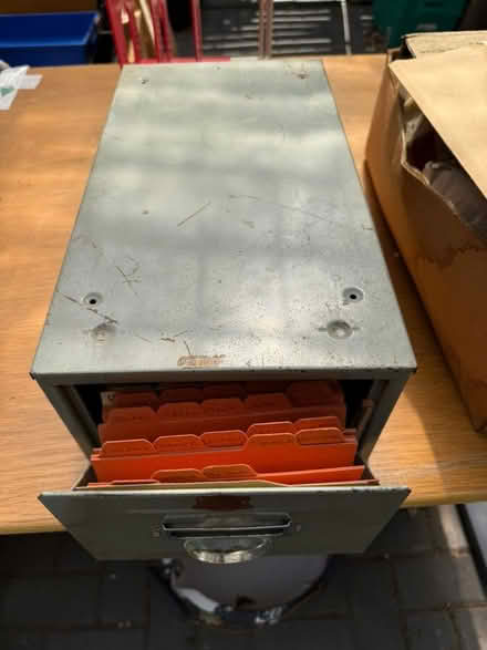 Photo of free Index card drawer (Chineham RG24) #1