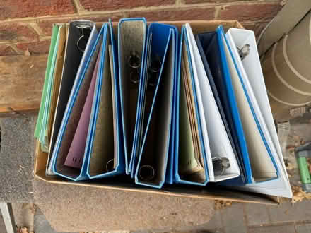 Photo of free Ring binder folders (Chineham RG24) #1