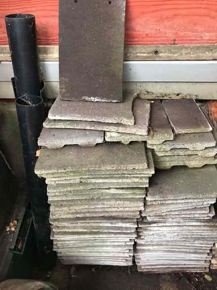 Photo of free Reclaimed concrete roof tiles (Sandridge AL4) #1