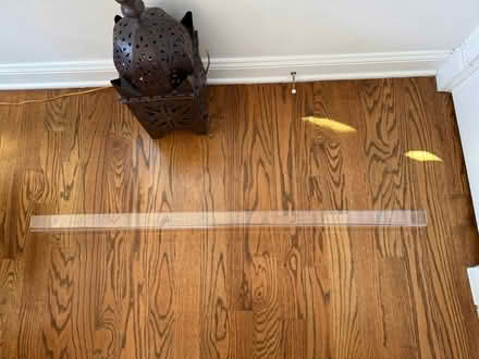 Photo of free Sturdy 48 inch acrylic wall shelf (Bloomingdale) #1