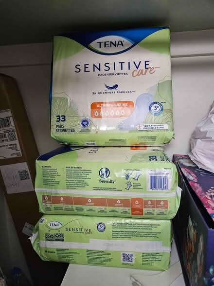 Photo of free Incontinence pads (Cleveland Heights) #1