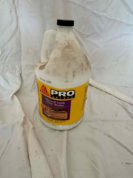 Photo of free Stone sealer (In Reston off of Lawyers Road) #1