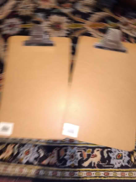 Photo of free Two clipboards, for A4ish (Church RG2) #1