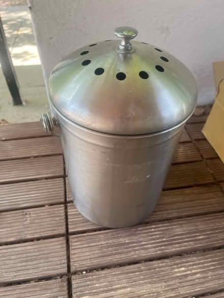 Photo of free Metal compost pail (Philadelphia/South Jersey) #1