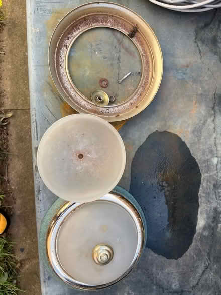 Photo of free Pair of ceiling light fittings (Clapham MK41) #2
