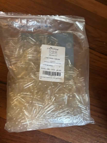 Photo of free Clear gelatin capsules- small (Bronx) #1