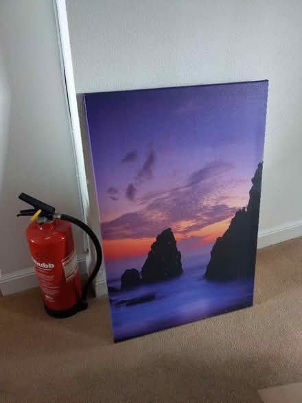 Photo of free Large canvas of sunset (St Andrews KY16) #1