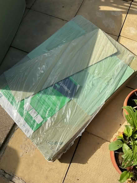 Photo of free She’d clear out, 2 packs natural fibreboard underlay (Middlewood S6) #2