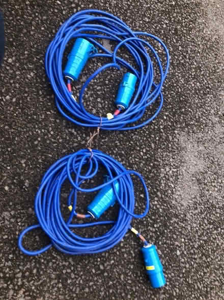 Photo of free Extension leads 16A 10m 230V c2 (Hardwicke Green GL2) #1