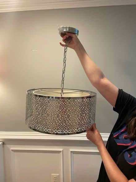 Photo of free Light fixture (Columbia Heights) #2