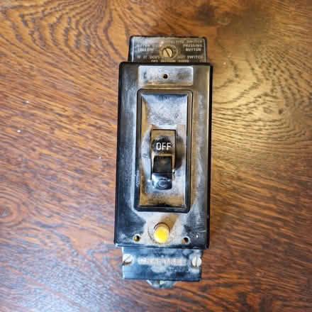 Photo of free Crabtree old bakelite RCD (Cherry Orchard SY2) #1