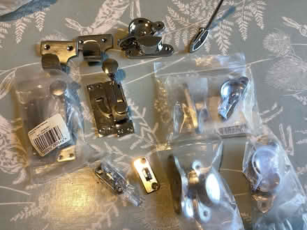 Photo of free Chrome window fittings (Crookes S10) #1