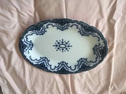 Photo of free Large blue & white porcelain dish (Littlehampton, BN17) #2