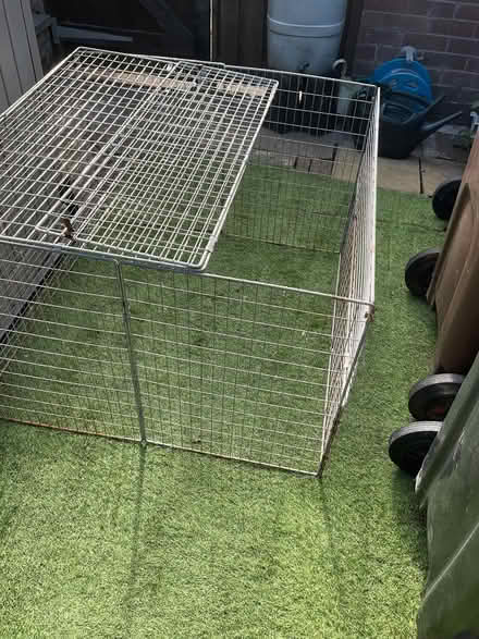 Photo of free Galvanised pet pen (Middlewood S6) #1