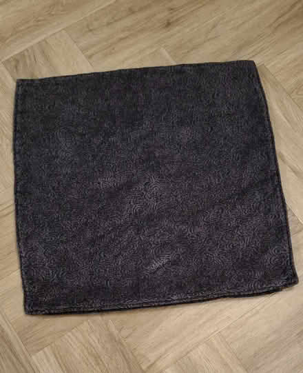 Photo of free Large charcoal grey cushion cover (Boughton Monchelsea ME17) #1