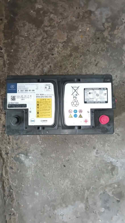Photo of free Stop/start Mercedes battery . Holding a full charge (Heswall CH60) #1