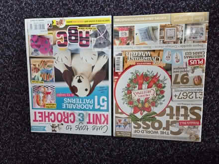 Photo of free Knit & Crochet / Cross Stitching magazines (Barkingside IG5) #1