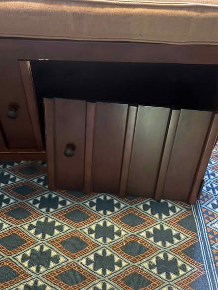 Photo of free Entryway bench with storage (Chevy Chase DC) #3