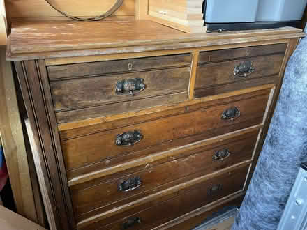Photo of free Pine chest of drawers (Duffield DE56) #1