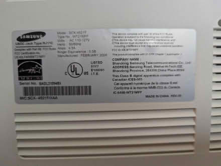 Photo of free Samsung Laser Printer (Ann Arbor, Central Campus) #2