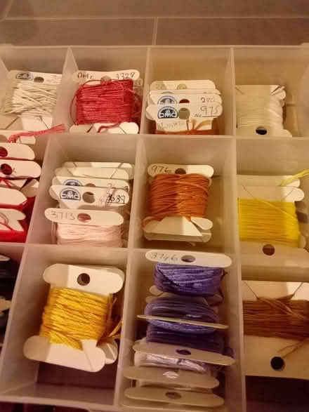 Photo of free Cross stitch embroidery threads (Tonbridge) #2