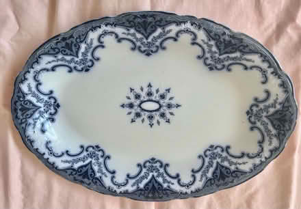 Photo of free Large blue & white porcelain dish (Littlehampton, BN17) #1