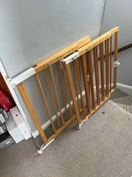 Photo of free Vintage mother are wooden stairgates (Clapham MK41) #1