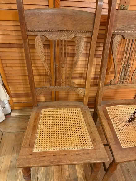 Photo of free Two wood chairs (Midtown West) #2