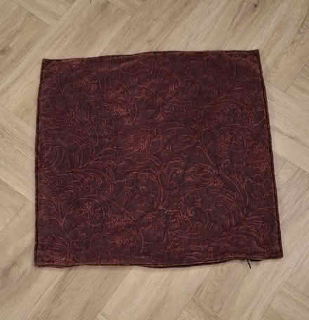 Photo of free Extra Large red cushion cover (Boughton Monchelsea ME17) #1