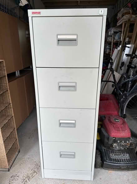 Photo of free Metal filing cabinet 4 drawer (Batheaston) #1