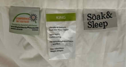 Photo of free King size Topper (Starbeck HG1) #2