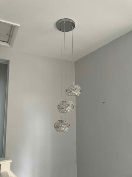 Photo of free Three-pendant ceiling light (Whixley HG5) #3