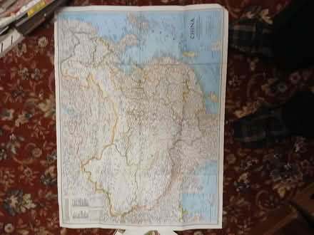 Photo of free Map with historical history of China (Blakenall WS3) #1