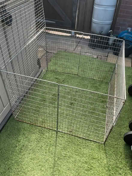 Photo of free Galvanised pet pen (Middlewood S6) #3