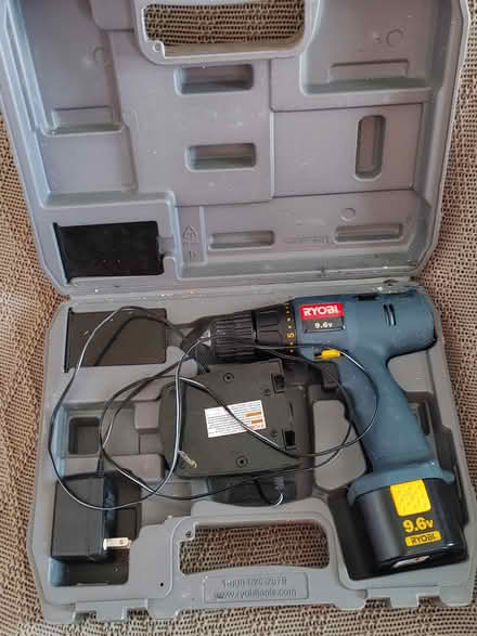Photo of free Ryobi drill w case - does not work (Warren Woods 12 Hoover) #2