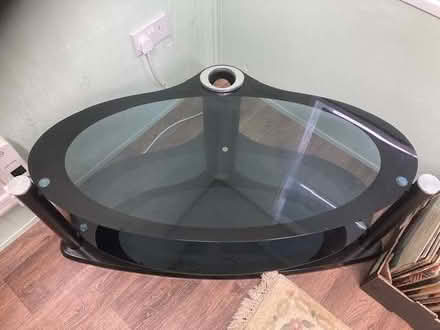 Photo of free Glass TV stand (Spalding PE11) #1