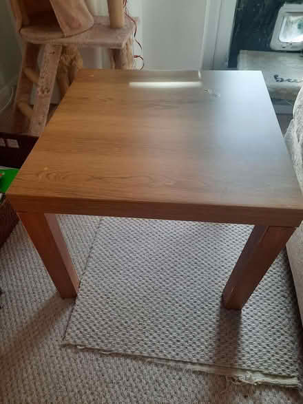Photo of free Square wood effect coffee table (Keyworth NG12) #3