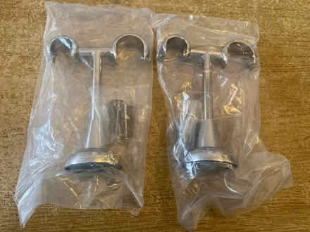 Photo of free Double Brackets for Curtain Poles (Cheshunt En8) #1
