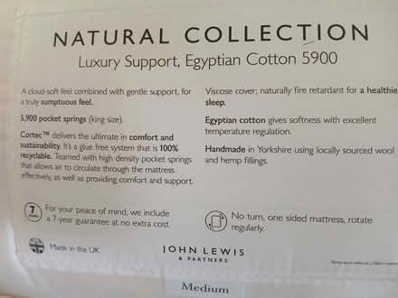 Photo of free King-size bed (LU1. Caddington) #3
