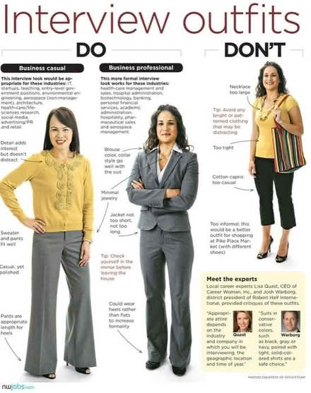 Photo of Interview clothes (Hollywood) #1