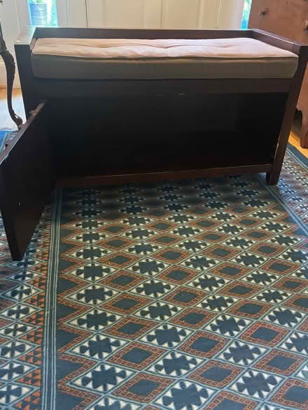 Photo of free Entryway bench with storage (Chevy Chase DC) #4